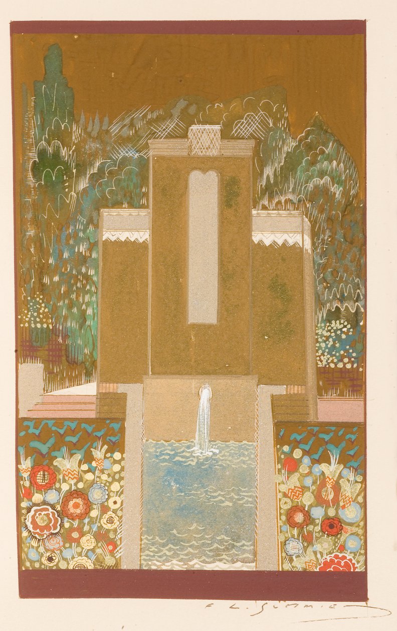 所罗门之歌，漆让·杜南（Jean Dunand）（1877-1942） 作者 弗朗索瓦·路易斯（后）铁匠
