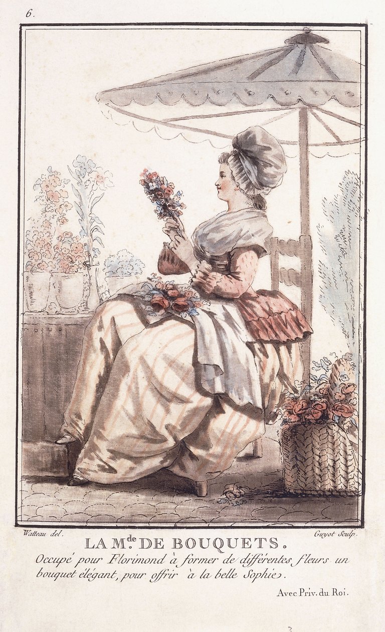 M. de des Bouquets，1786年 作者 弗朗索瓦·路易斯·约瑟夫·瓦托