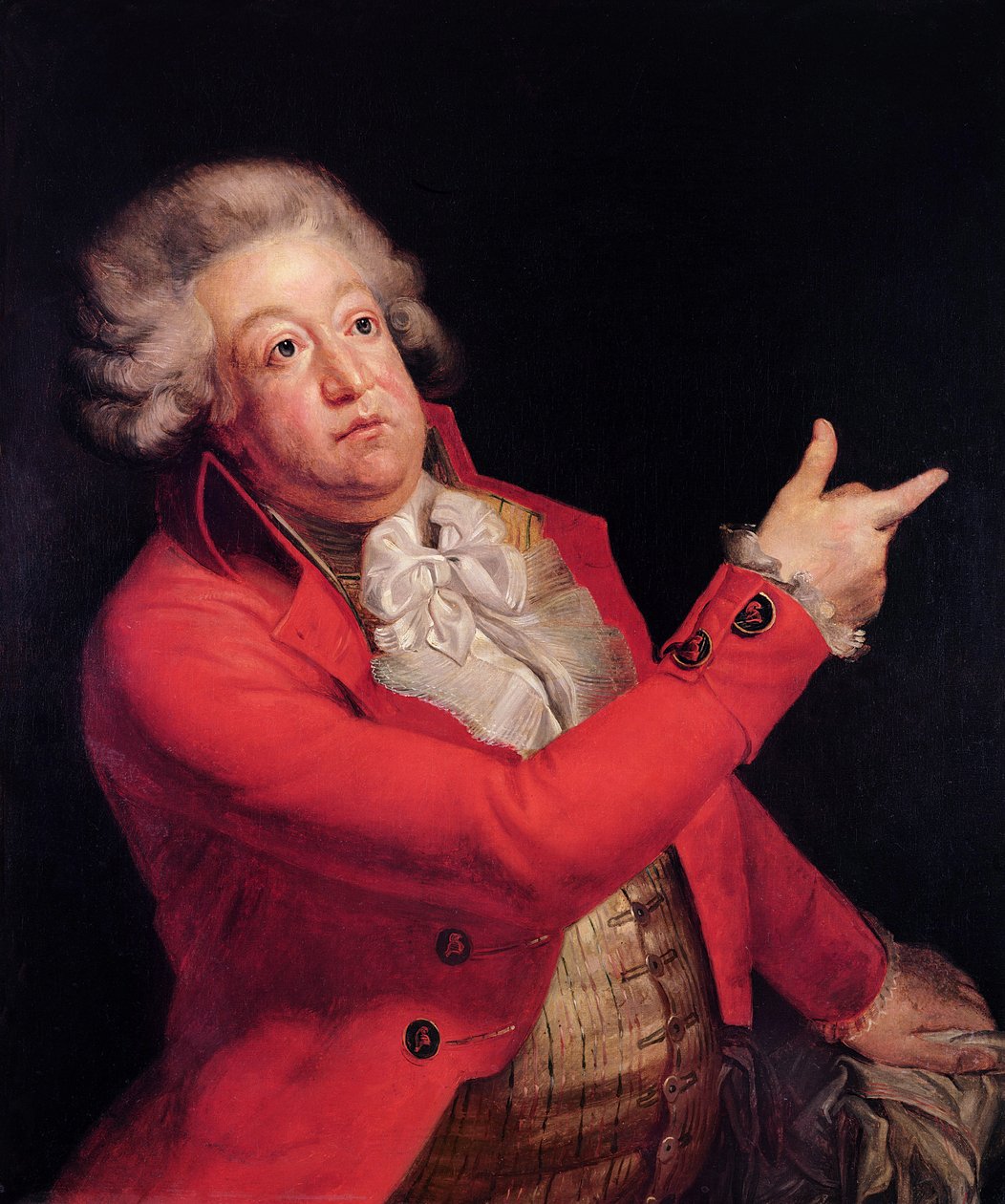Honore Gabriel Riqueti（1749-91）Mirabeau伯爵，1790年 作者 弗朗索瓦·路易斯·隆辛