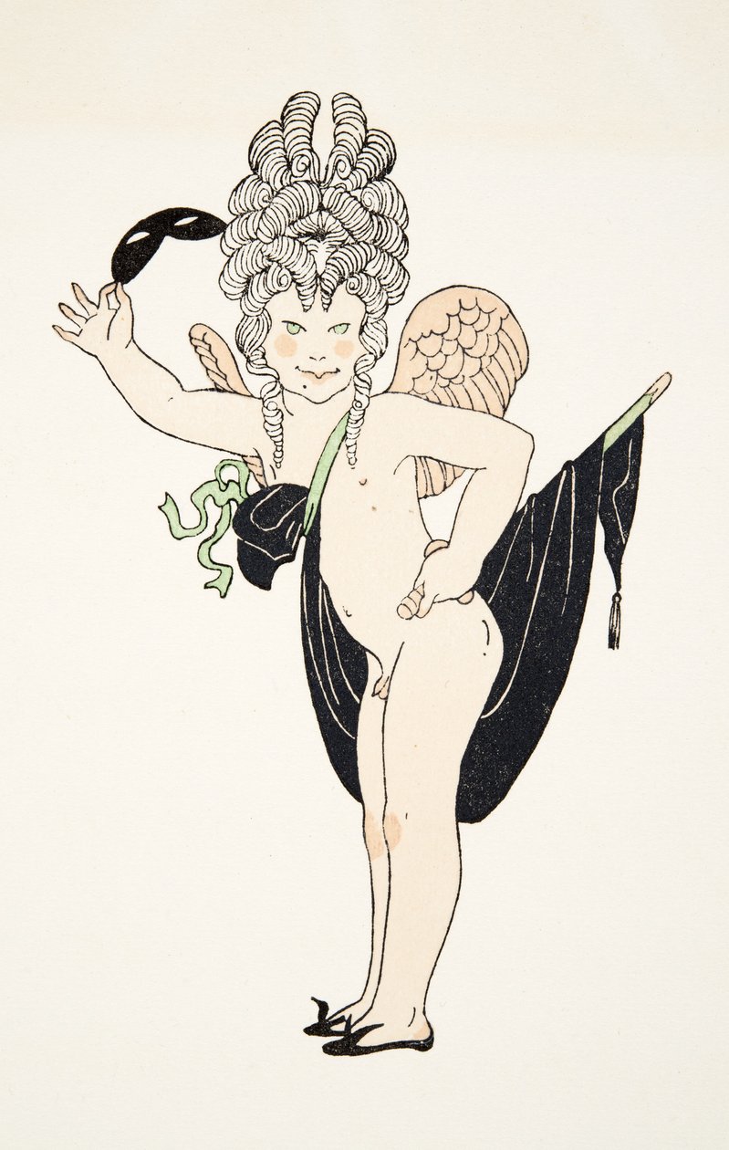《喜剧人物》中的小天使，酒吧。 1922 年（模板印刷） 作者 弗朗索瓦路易斯史密斯