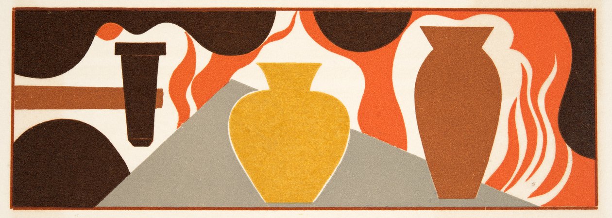 从Aeschylus，酒吧束缚的普罗米修斯的图示。 1941年（模版印刷） 作者 弗朗索瓦路易斯史密斯