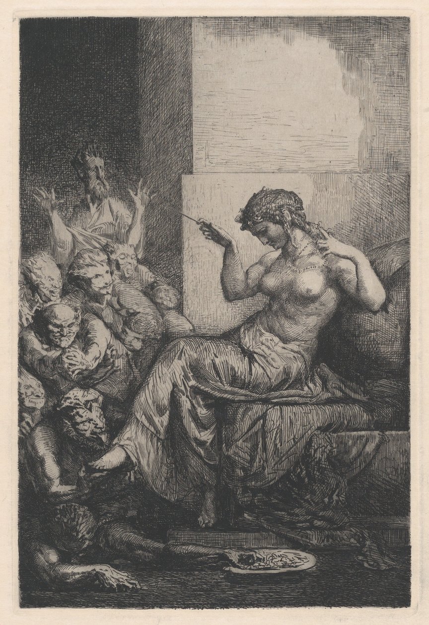 Allegorie，19世纪。 作者 弗朗索瓦·尼古拉斯·奇夫拉特