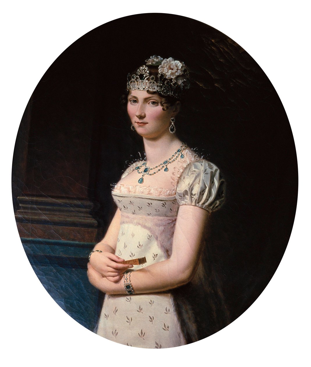 Portrait of Stephanie de Beauharnais 作者 弗朗索瓦·帕斯卡·西蒙（后）杰拉德
