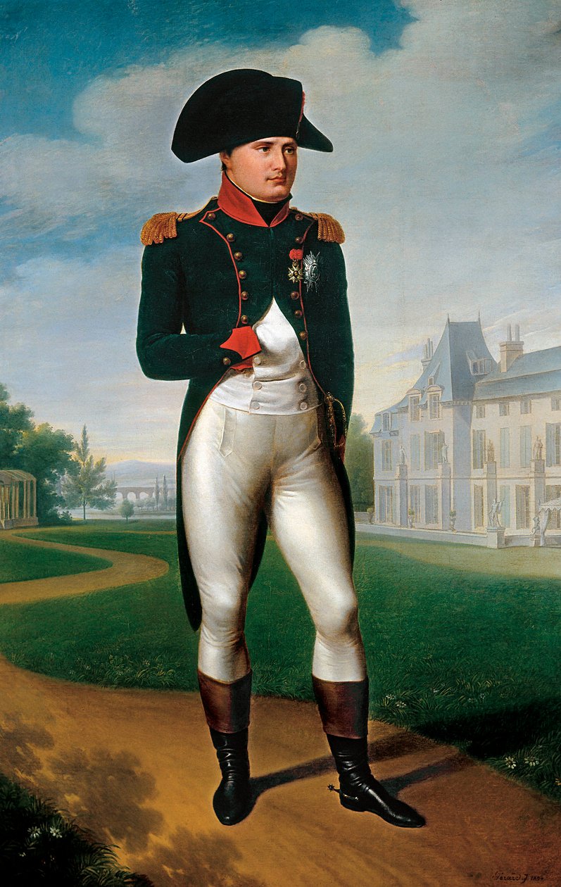 Portrait of Napoleon Bonaparte, dressed as a consul, in Malmaison. 1804 (Painting) 作者 弗朗索瓦·帕斯卡·西蒙（饰演）杰拉德