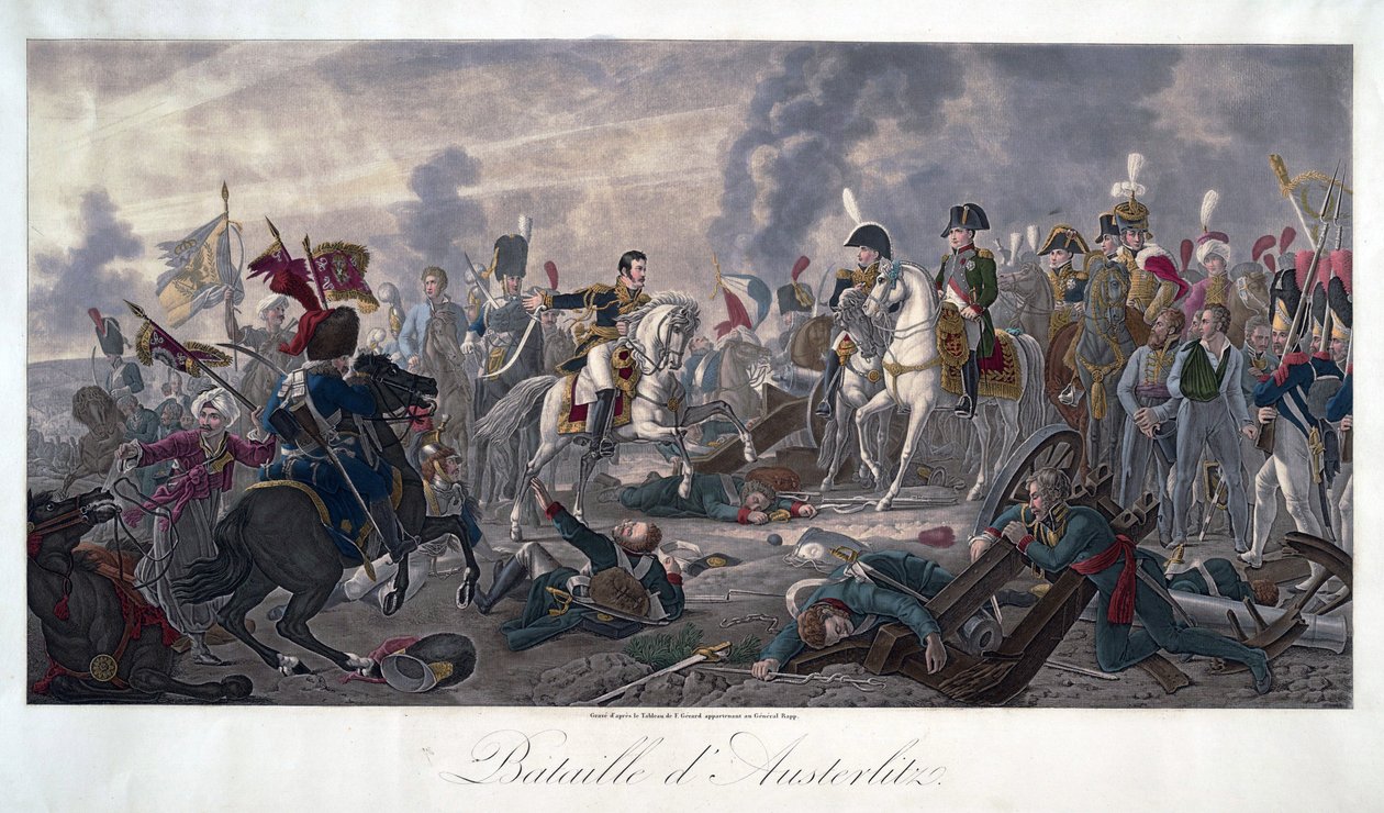 The Battle of Austerlitz on December 2 作者 弗朗索瓦·帕斯卡尔·西蒙·杰拉德男爵