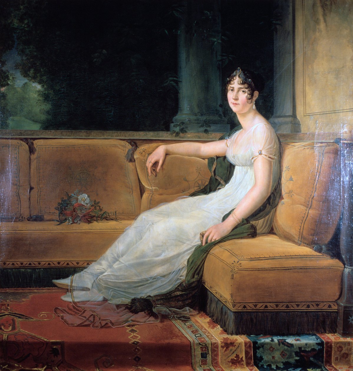 约瑟芬皇后（Malmaison），约1801年。 作者 弗朗索瓦·帕斯卡·西蒙·杰拉德
