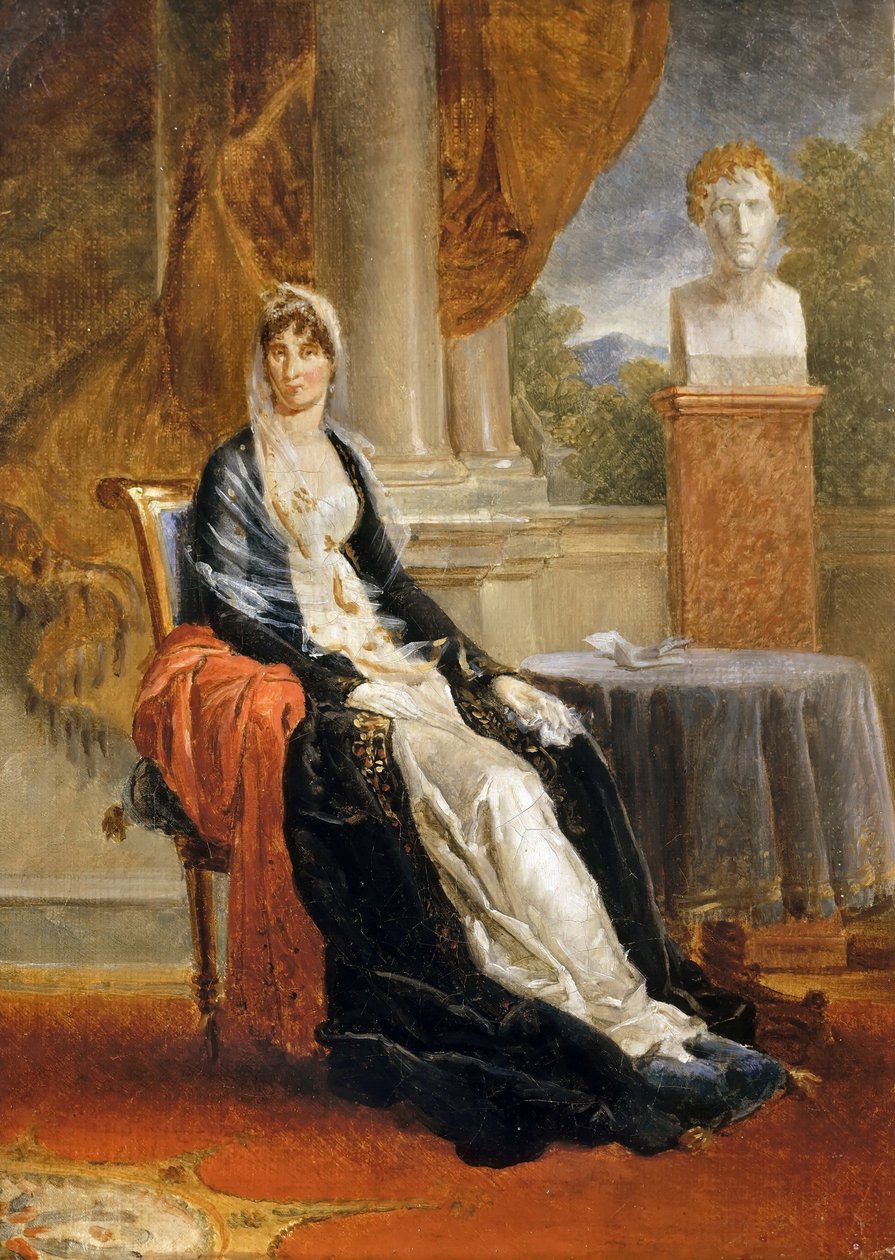 玛丽亚·莱蒂齐亚（Maria Letizia Buonaparte），内莫·拉莫里诺（NéeRamolino）1750-1836 作者 弗朗索瓦·帕斯卡·西蒙·杰拉德