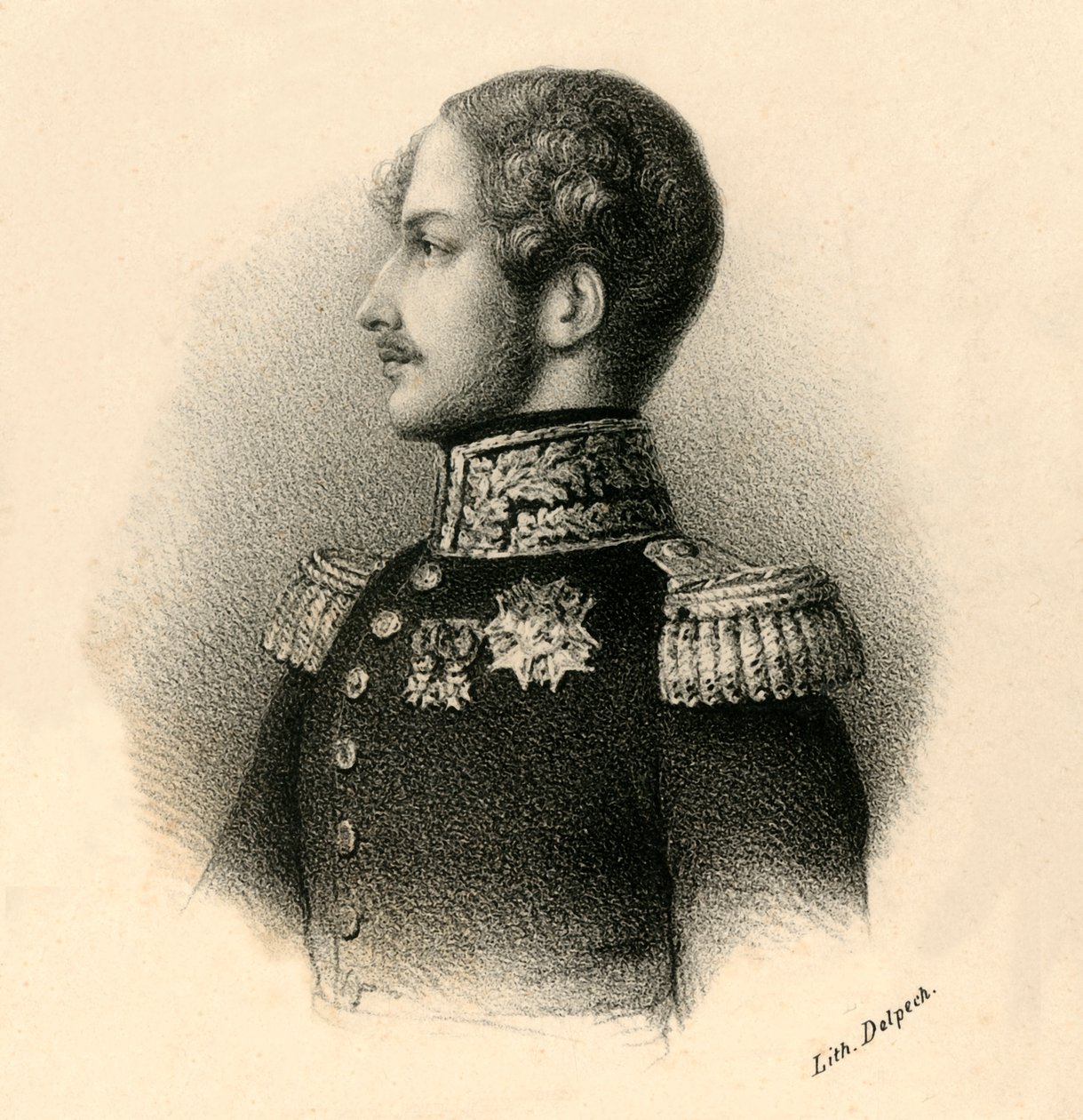 费迪南德·菲利普（Ferdinand Phillippe）。丽斯Cles。 ri公爵夫人-皇家王子，1810-1842，c1830。 作者 弗朗索瓦·塞拉芬·德尔佩奇