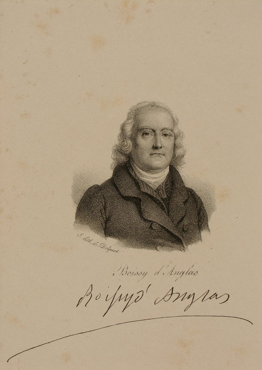 安格拉斯的Francois Antoine Boissy（1756-1826） 作者 弗朗索瓦·塞拉芬·德尔佩奇