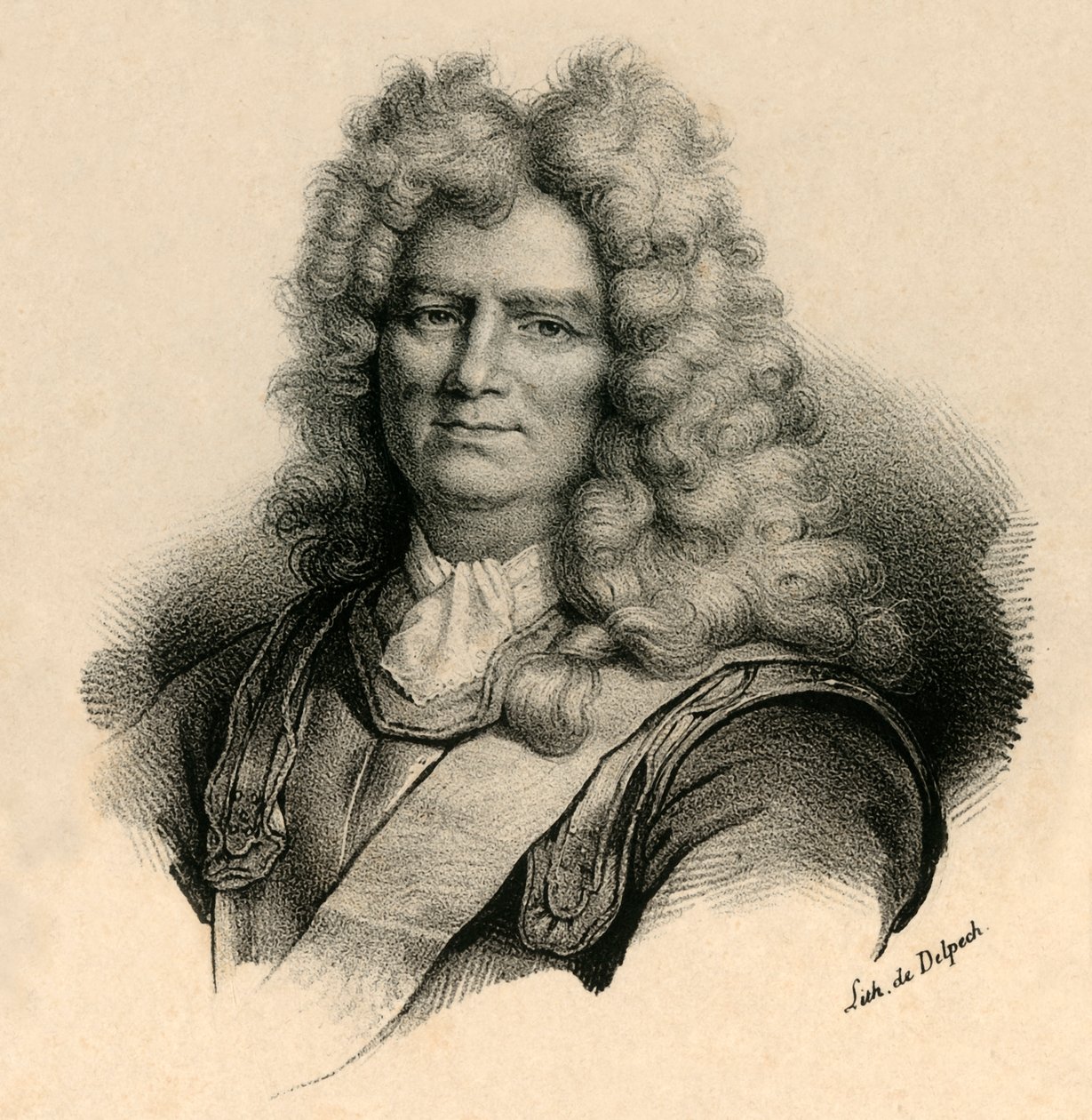 Vauban，1633-1707，c1830。 作者 弗朗索瓦·塞拉芬·德尔佩奇