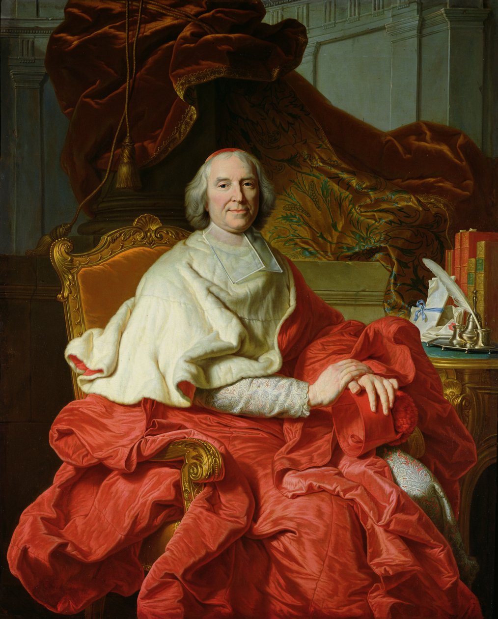 Andre Hercule de Fleury（1653-1743）1728 作者 弗朗索瓦·斯蒂玛