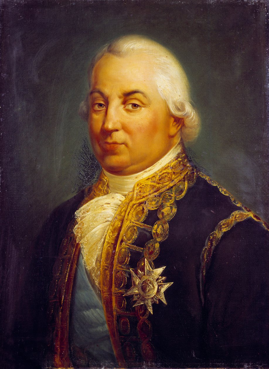 Portrait of Pierre Andre de Suffren de Saint Tropez (Saint-Trophez), bailiff of Suffren (1729-1788). Painting by Mathieu Latil (1796-1890) 作者 弗朗索瓦·文森特·马修·拉蒂尔