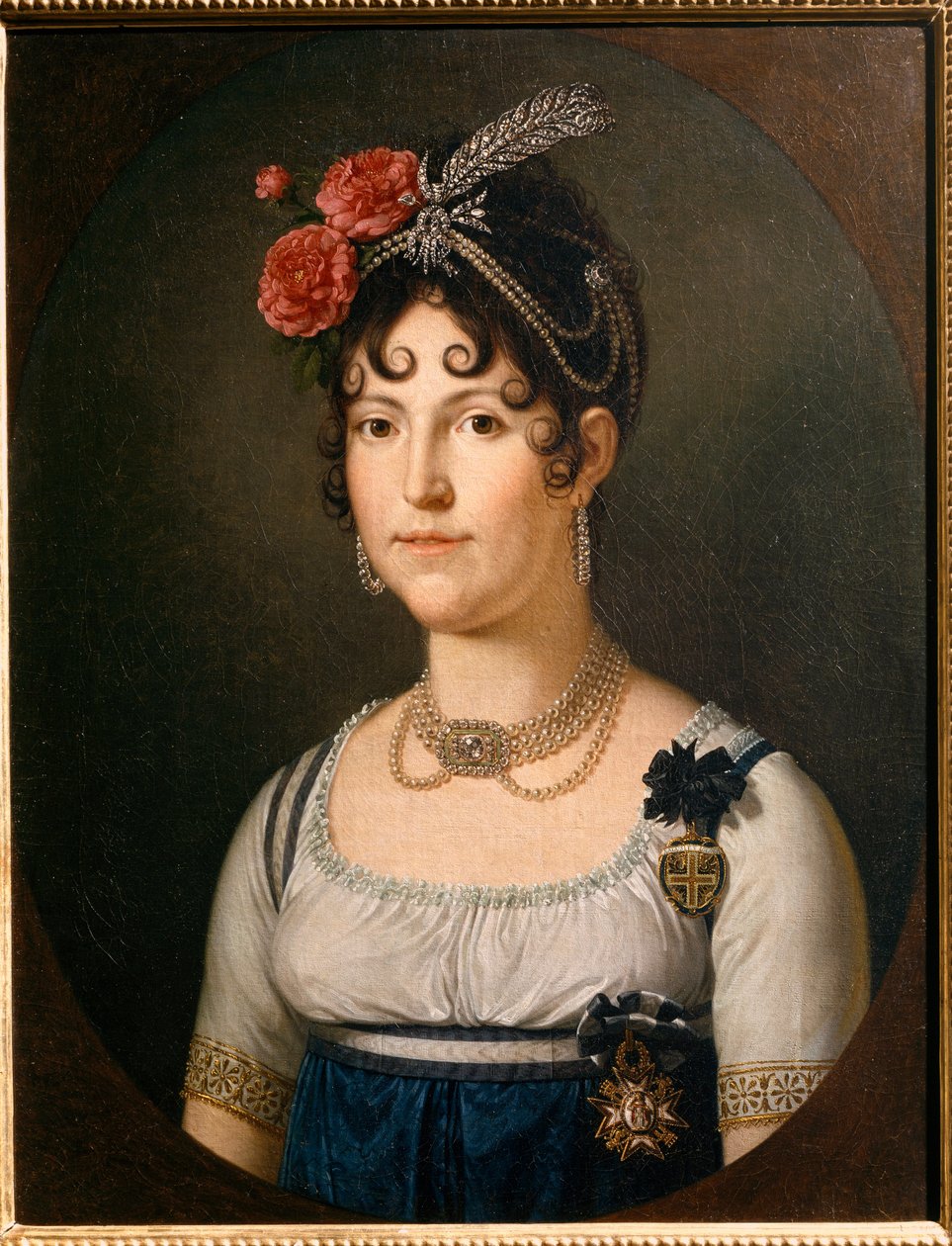 Portrait of Maria Luisa of Spain, Duchess of Lucca. 19th century (painting) 作者 弗朗索瓦·泽维尔·法布尔
