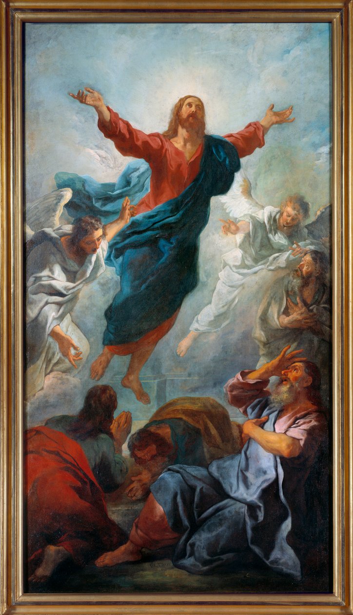 上升。让·弗朗索瓦·德·特洛伊（Jean Francois De Troy）绘画 作者 弗朗索瓦·德·特洛伊