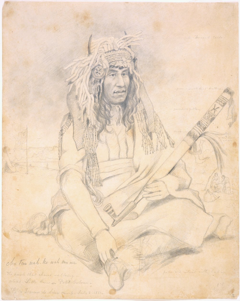 小乌鸦，1851年 作者 弗兰克·布莱克威尔·梅耶