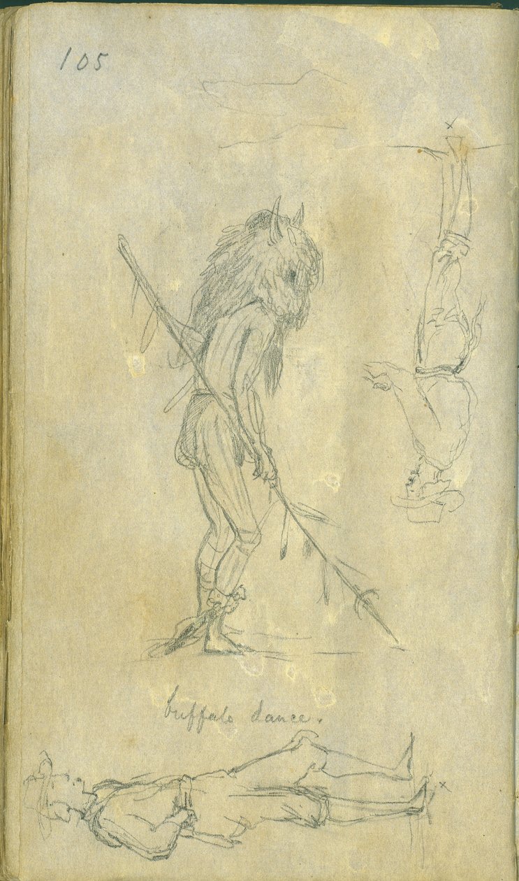 草图，1851年 作者 弗兰克·布莱克威尔·梅耶