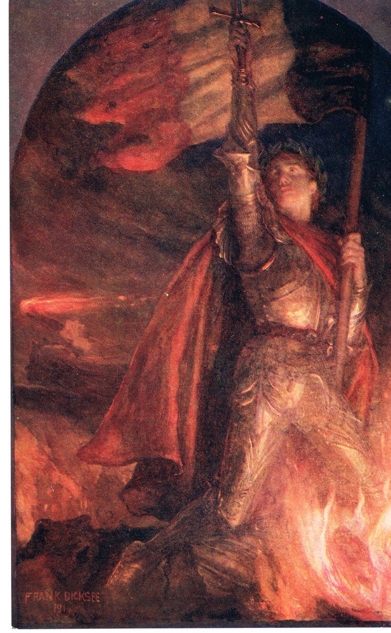 Resurgem，1918年出版的“阿尔伯特国王之书”中的插图 作者 弗兰克·迪克塞
