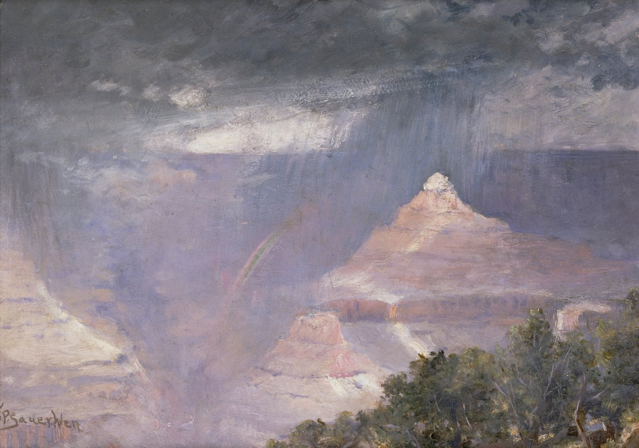 风暴过后，c.1903-06（对155814） 作者 弗兰克·保罗·索尔温