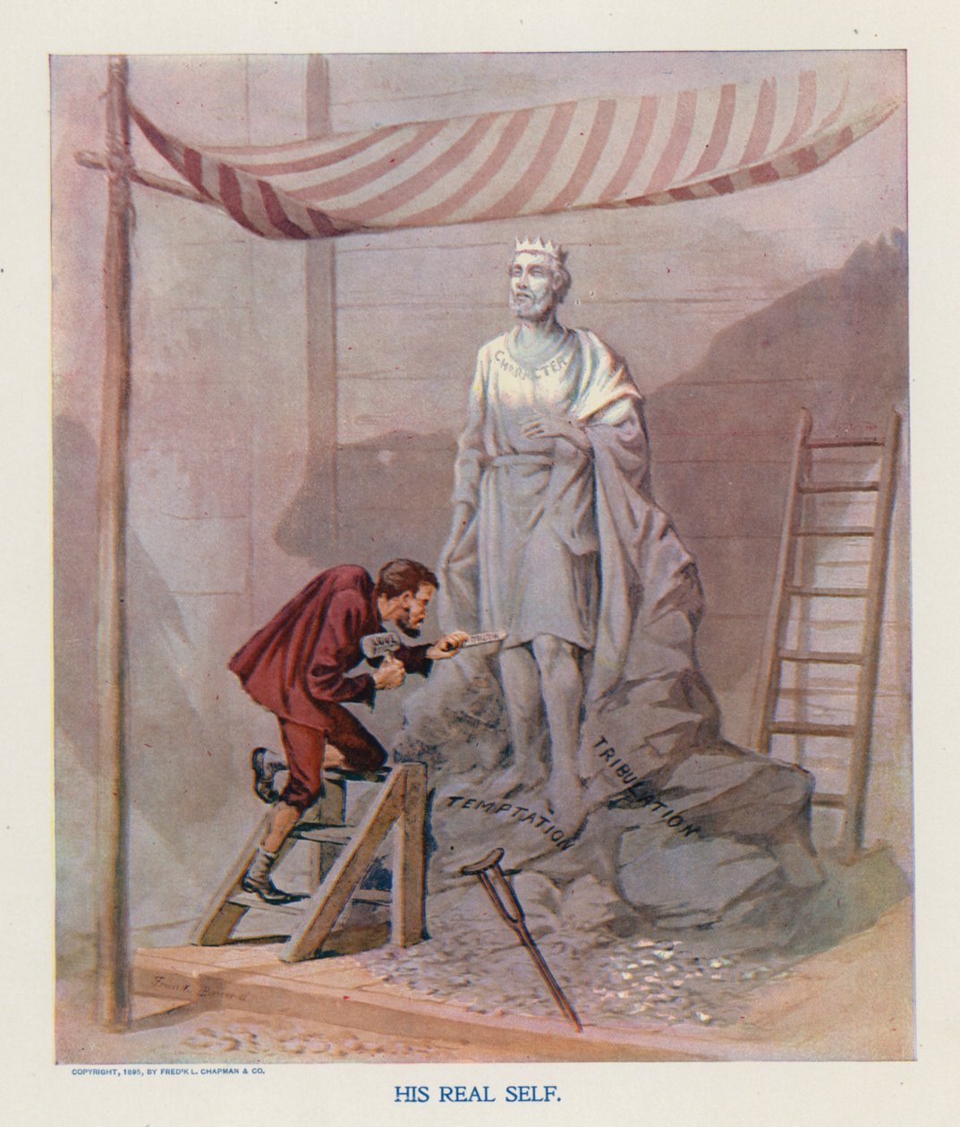 他的真实自我》（彩色印刷版） 作者 弗兰克·比尔德