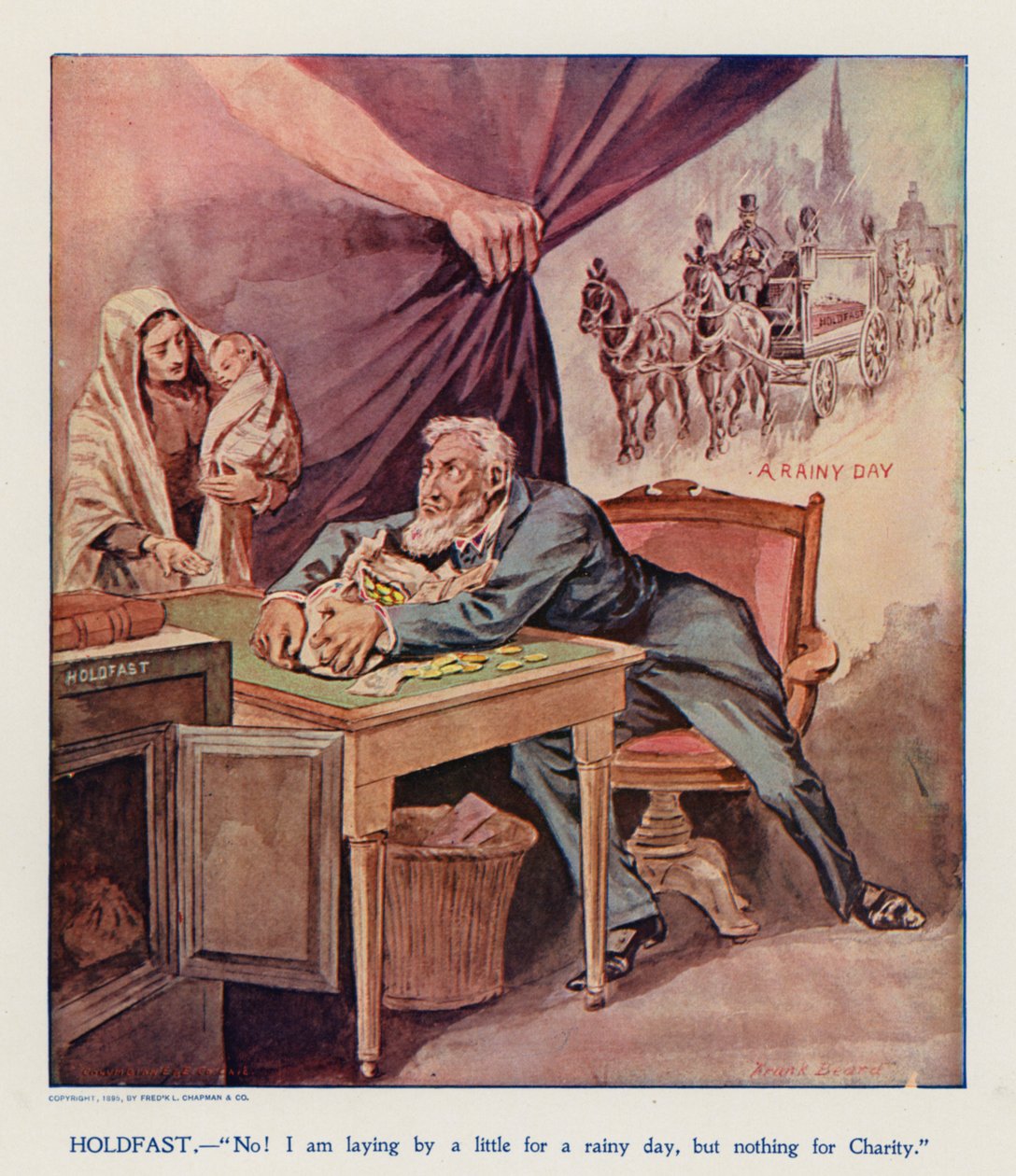 固定装置（彩色印刷） 作者 弗兰克·比尔德