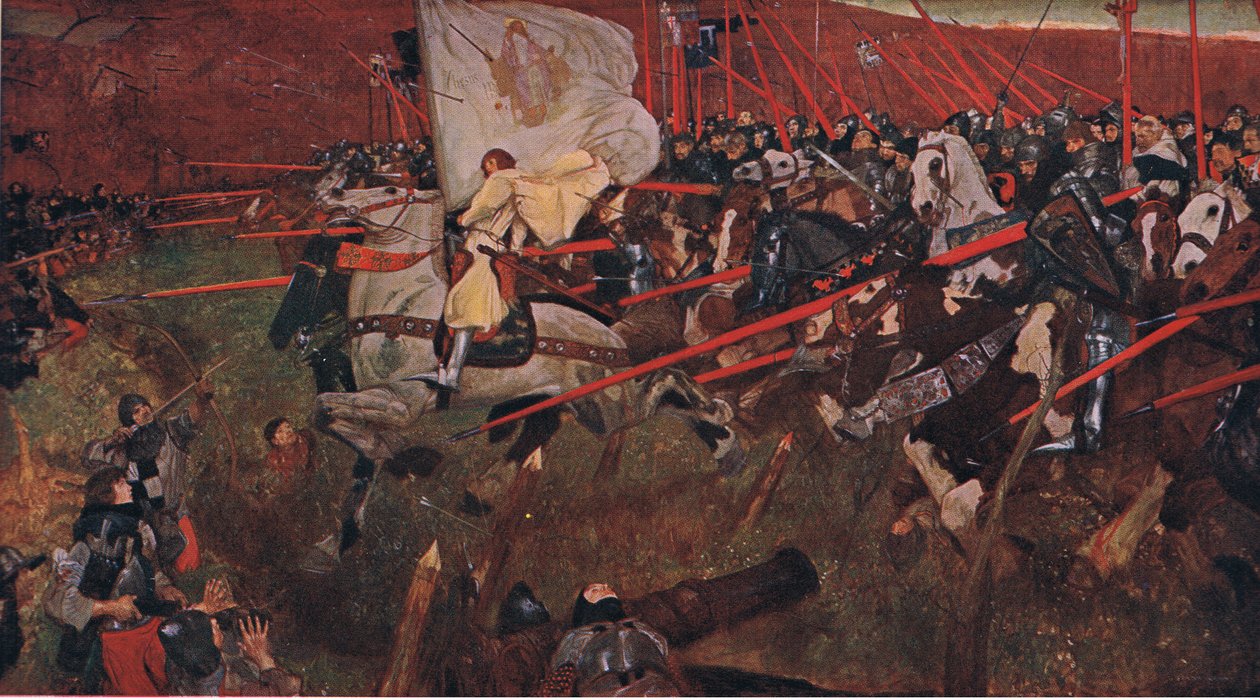 女仆，选自《卡塞尔英国人民史》，由韦弗利图书有限公司出版，约1940年（彩色平印）。 作者 弗兰克·克雷格