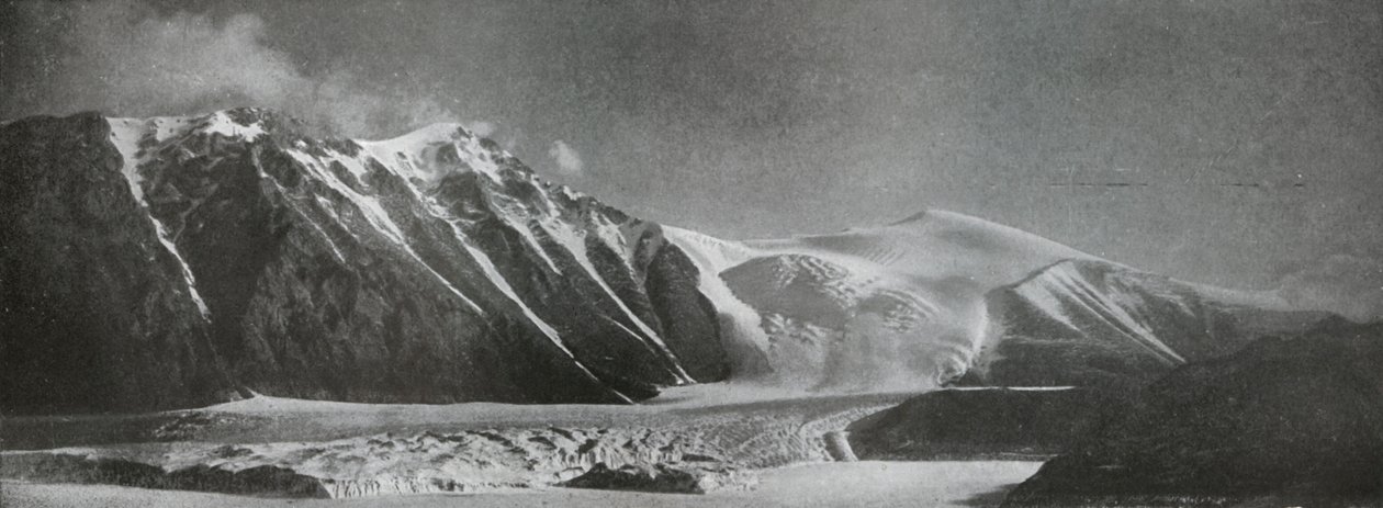 英格兰山和新冰川，c1911，1913年。 作者 弗兰克·德本汉