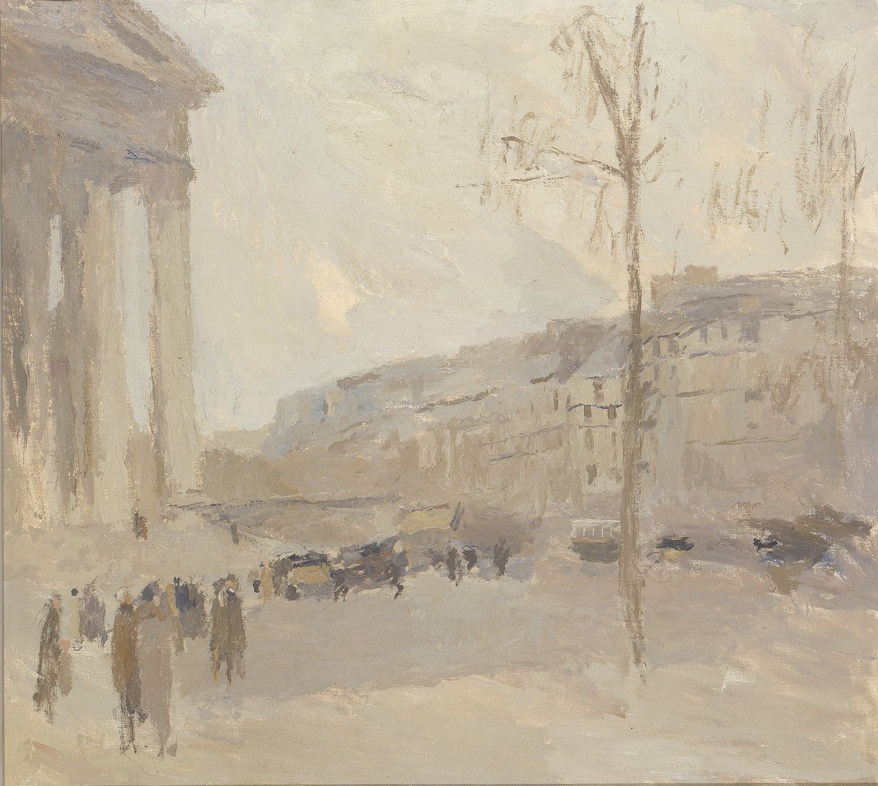 玛德莱娜广场No.I, ca. 1910. 作者 弗兰克·埃德温·斯科特