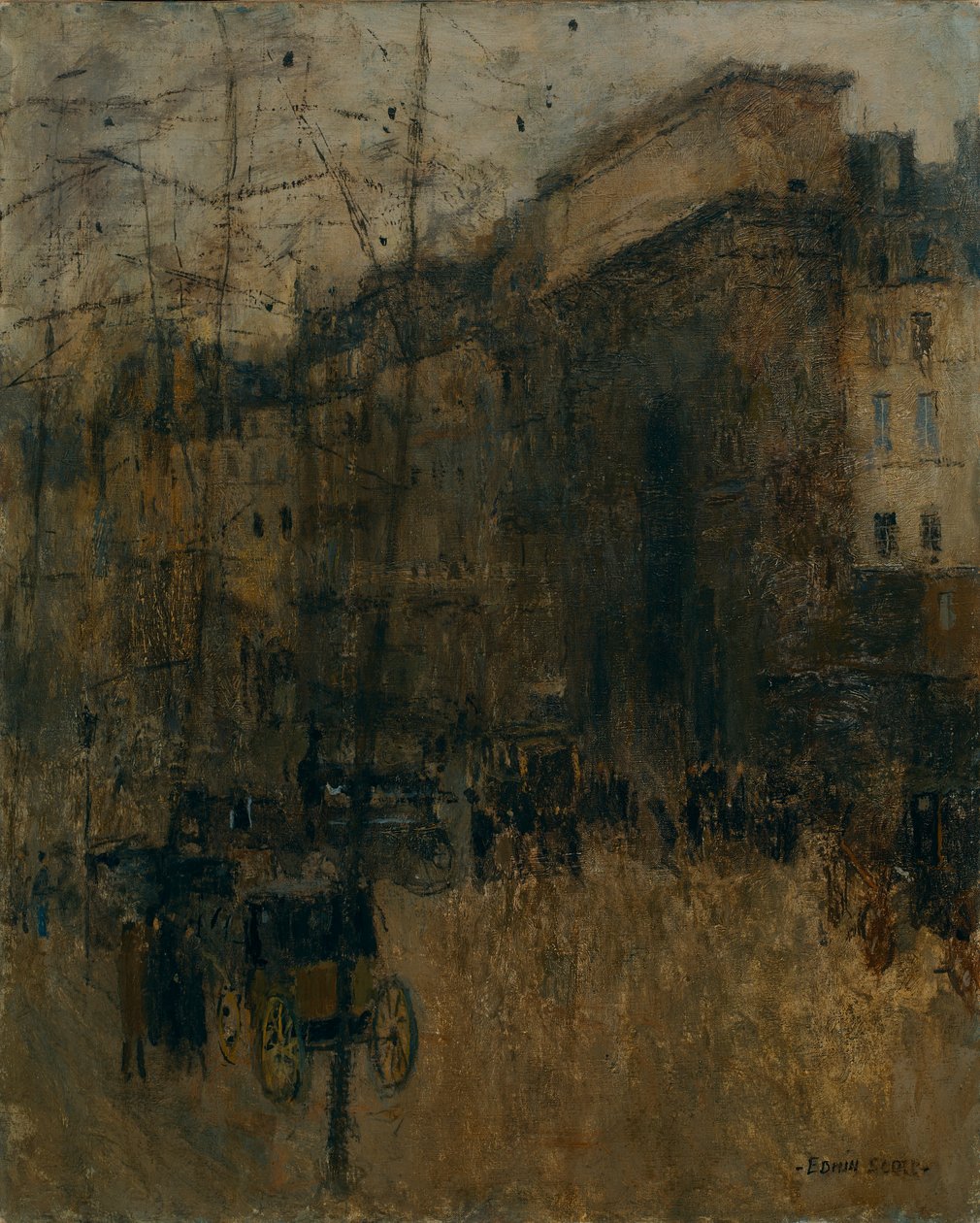 Porte St. Martin no.I, n.d. 作者 弗兰克·埃德温·斯科特