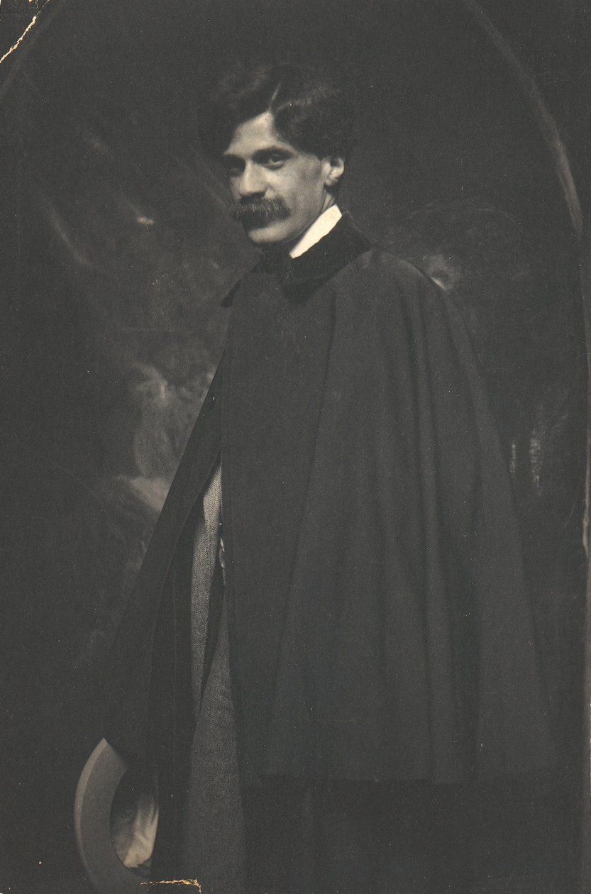 Alfred Stieglitz，19世纪90年代（铂金印刷） 作者 弗兰克·尤金
