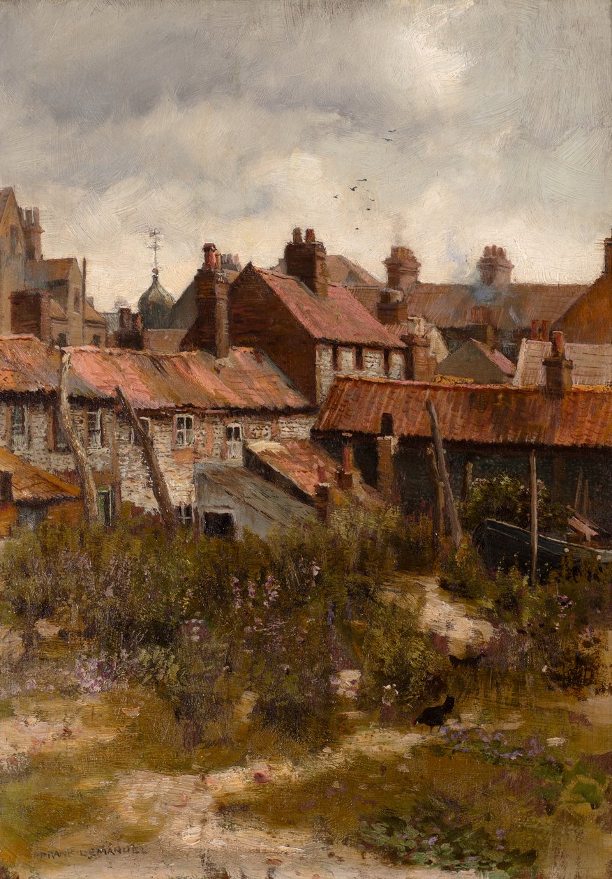Downalong, St Ives（油画板） 作者 弗兰克·刘易斯·伊曼纽尔