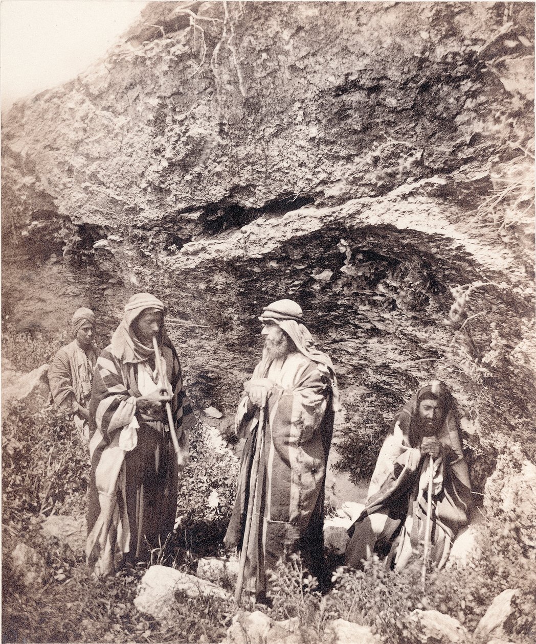 来自耶路撒冷地区的农民，c.1866-67 作者 弗兰克·梅森·古德