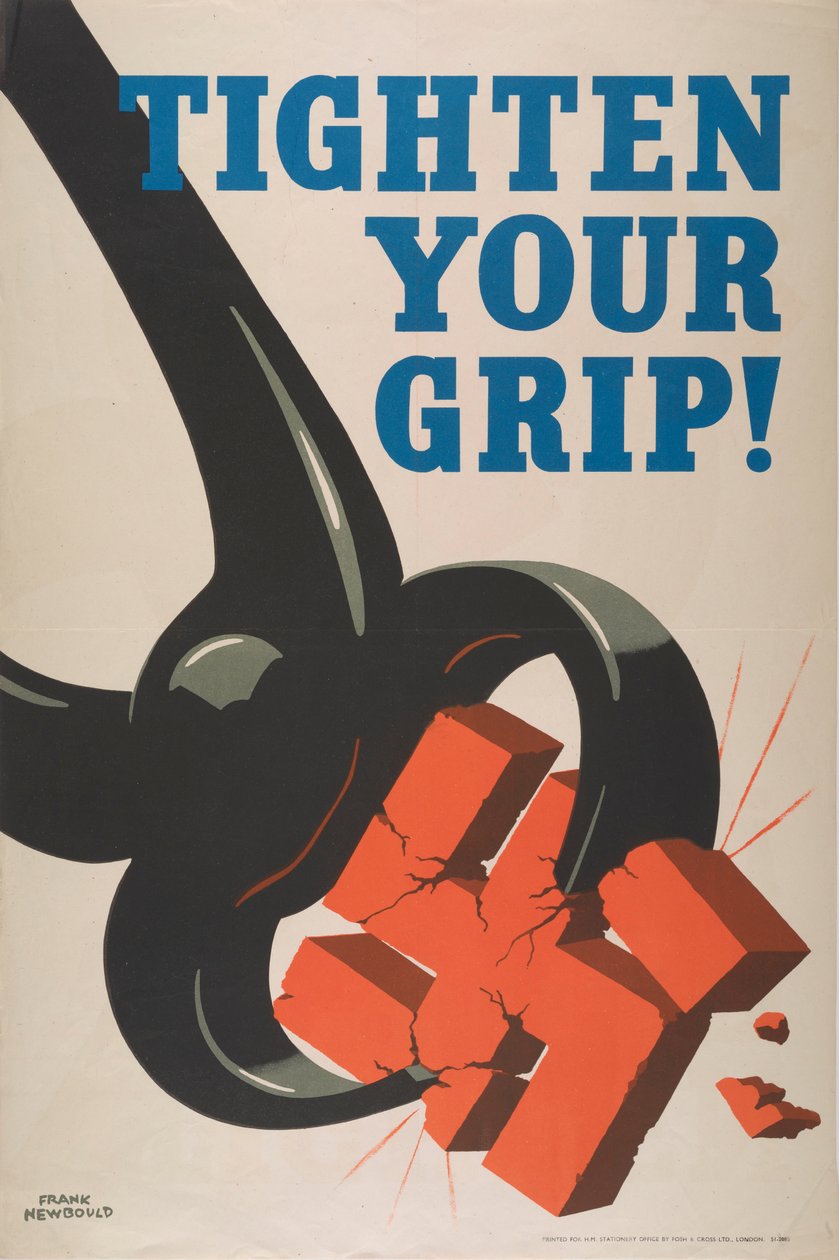 握紧你的手!, c. 1942. 作者 弗兰克纽博尔德