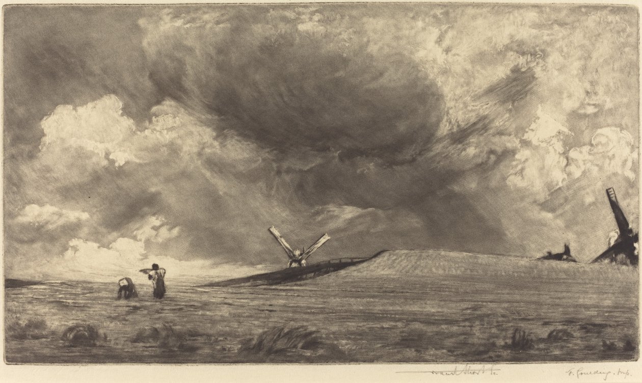 A Sussex Down, 1898。 作者 弗兰克·肖特