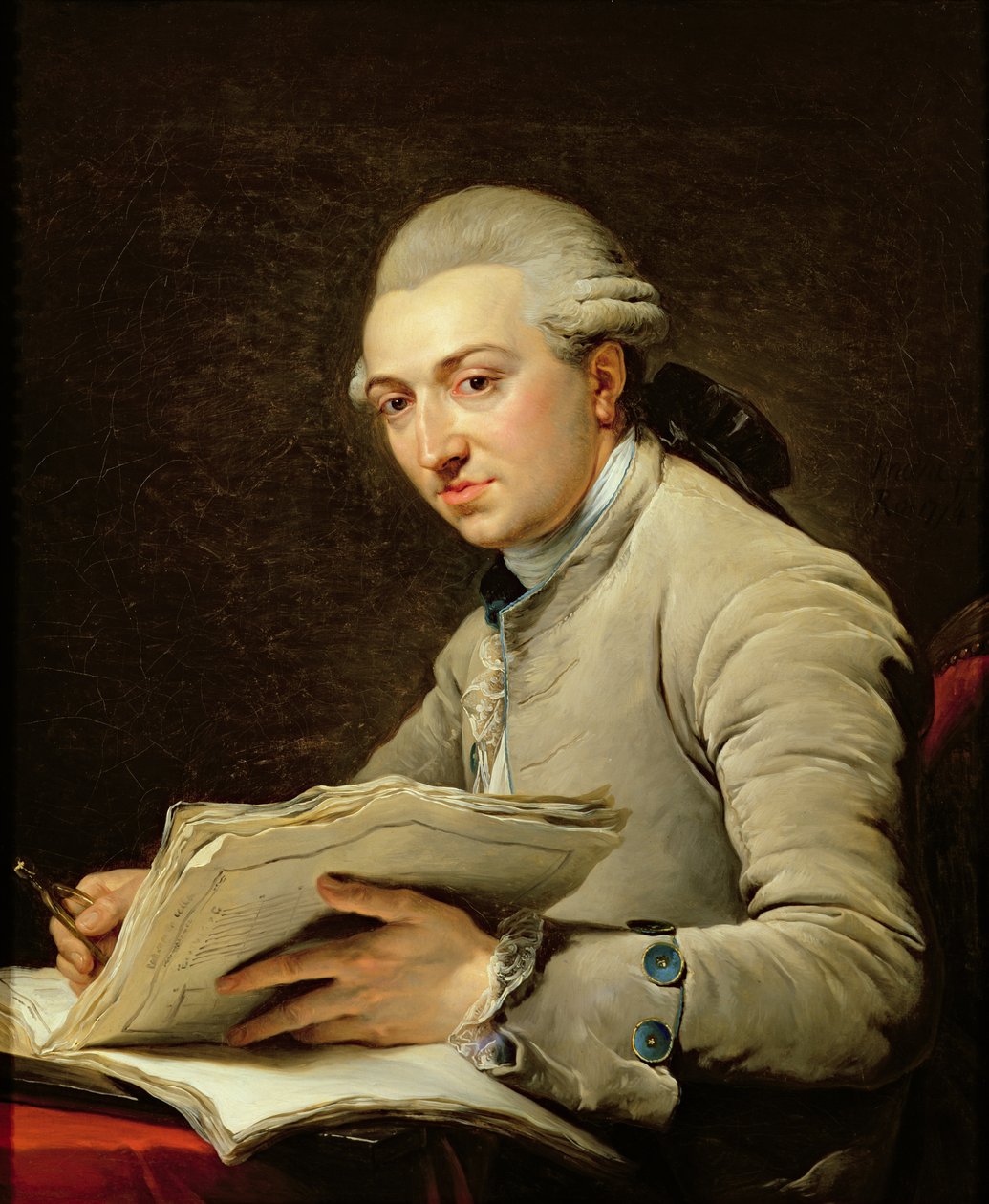 Pierre Rousseau（1750-1810）1774 作者 弗朗索瓦·安德烈·文森特