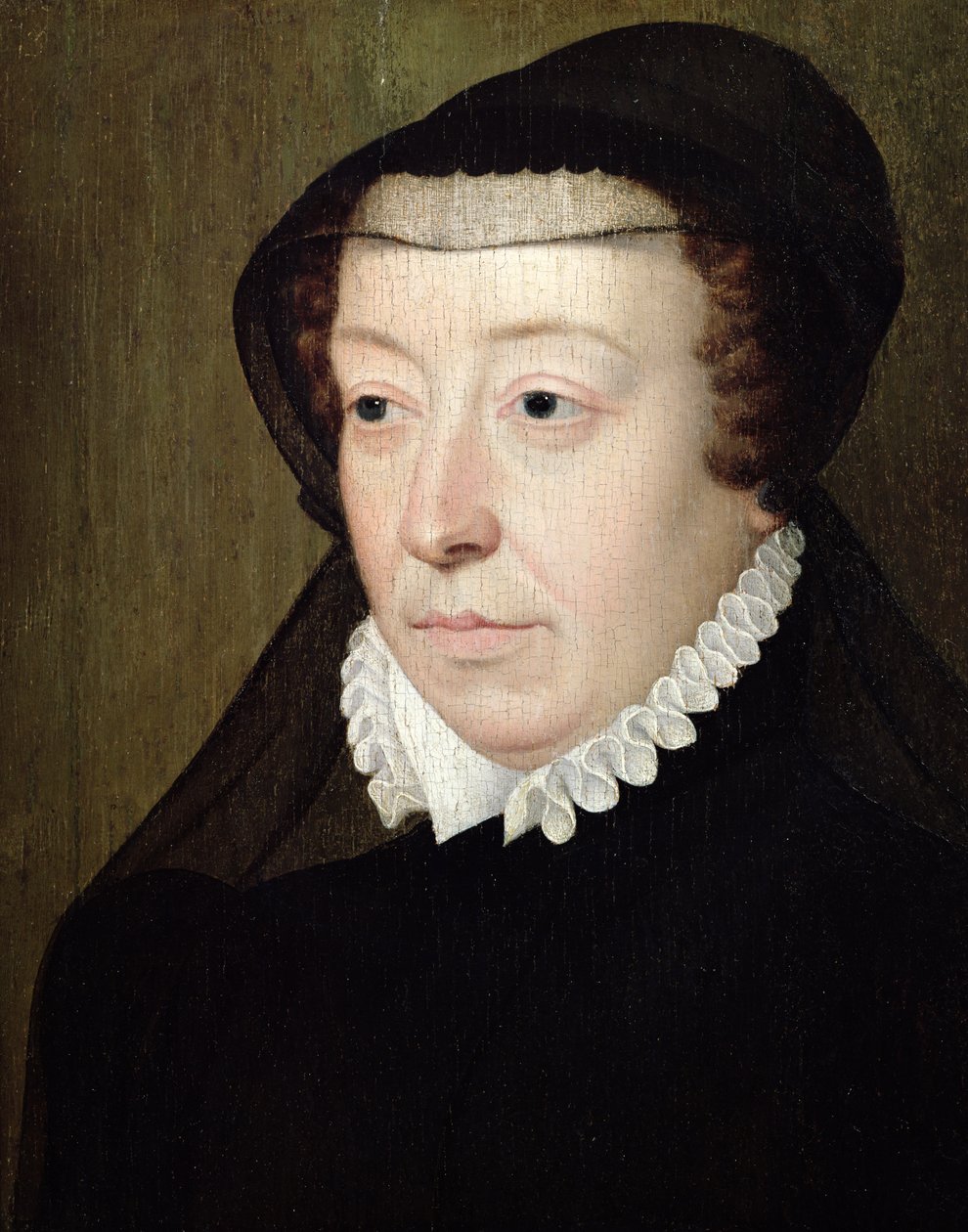 Catherine de Medici的肖像（1519-89）（另见197210） 作者 弗朗索瓦·克鲁埃