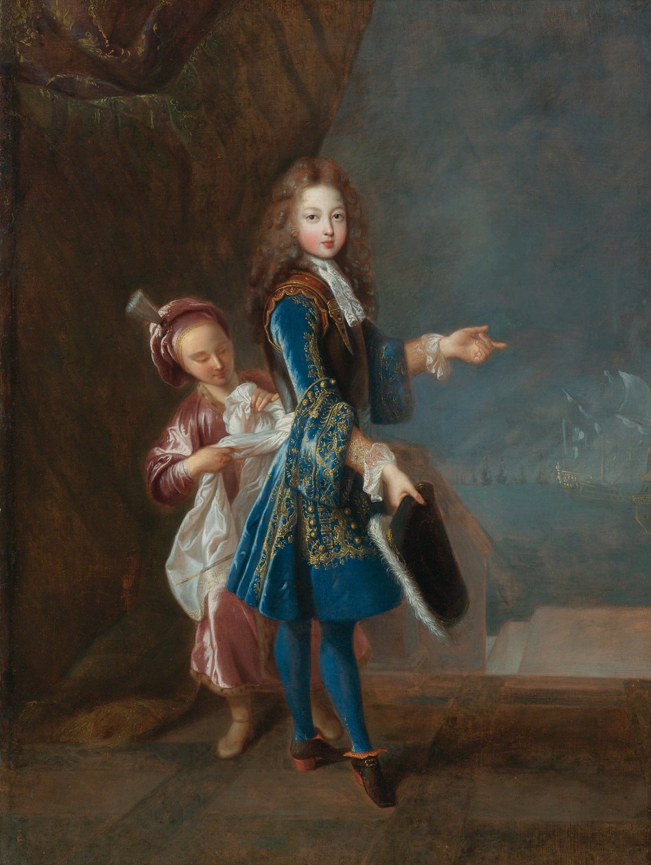 Louis Alexandre de Bourbon的肖像（1678-1737） 作者 让·弗朗索瓦·德·特洛伊