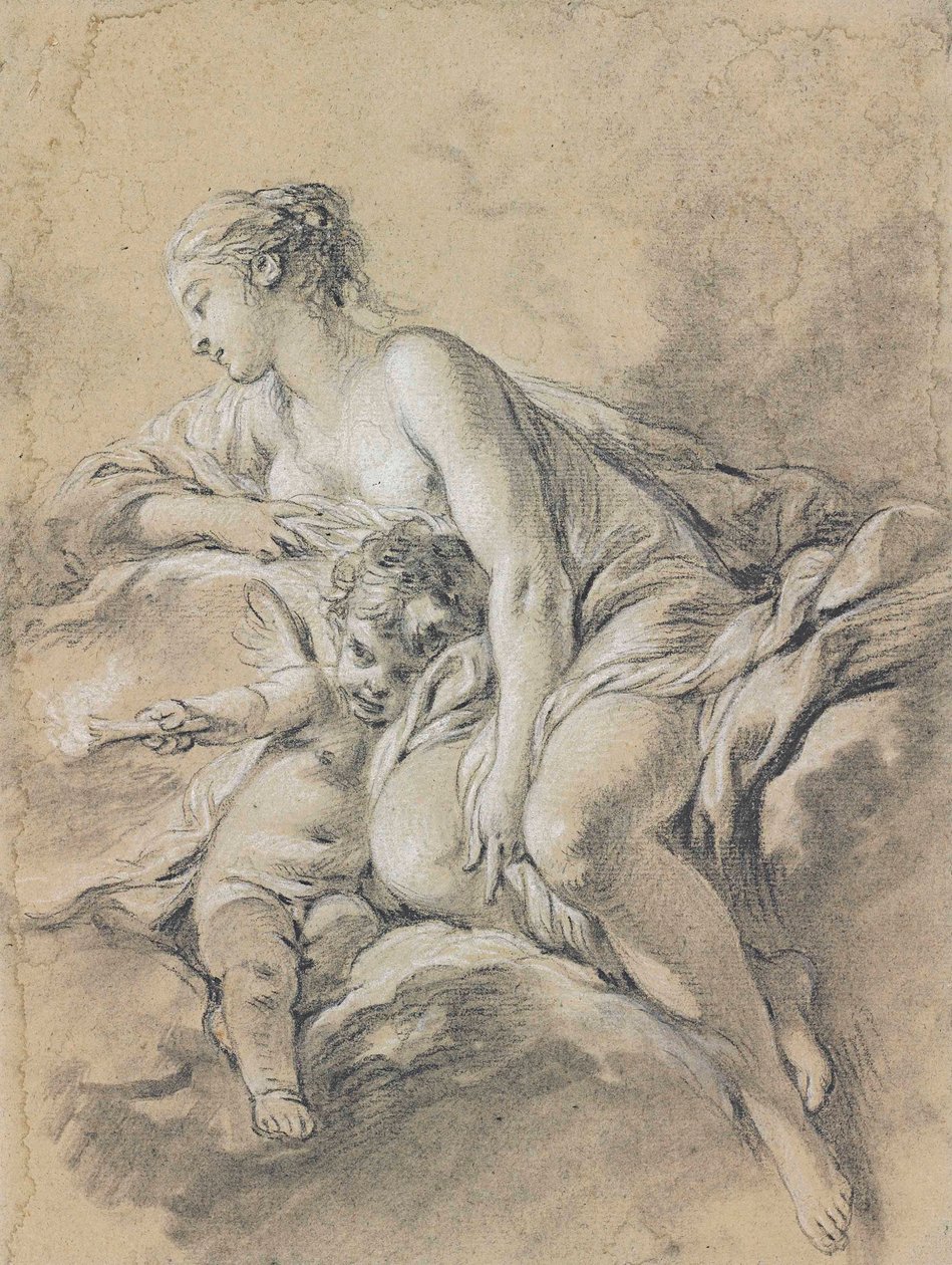 Boucher - Aurora 和 Cephalus 作者 弗朗索瓦·布歇