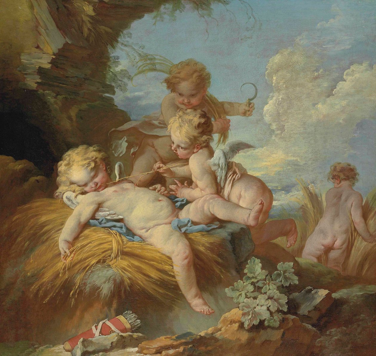 Boucher - The Harvesting Love, Ananoff and Wildenstein, 63 作者 弗朗索瓦·布歇