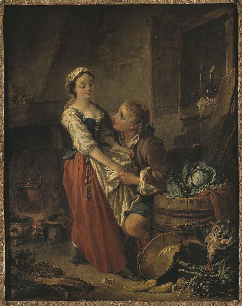 La Belle cuisinière , 1735年。 作者 弗朗索瓦·布歇