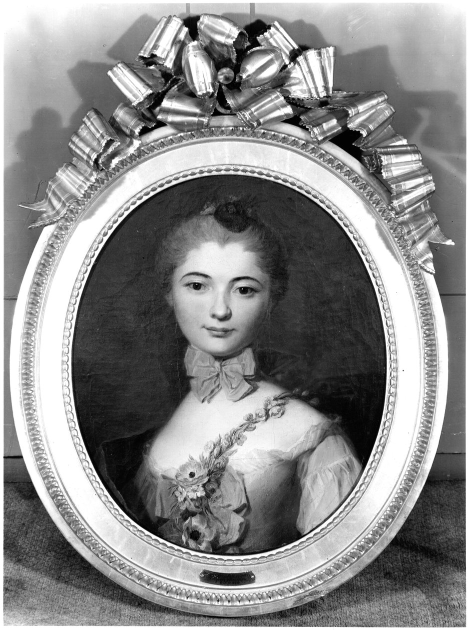 路易斯Honorine Crozat Chatel（b.1737）Choiseul公爵夫人的肖像 作者 弗朗索瓦·布歇