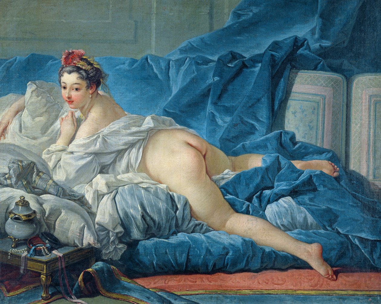 The Odalisque，1745 作者 弗朗索瓦·布歇