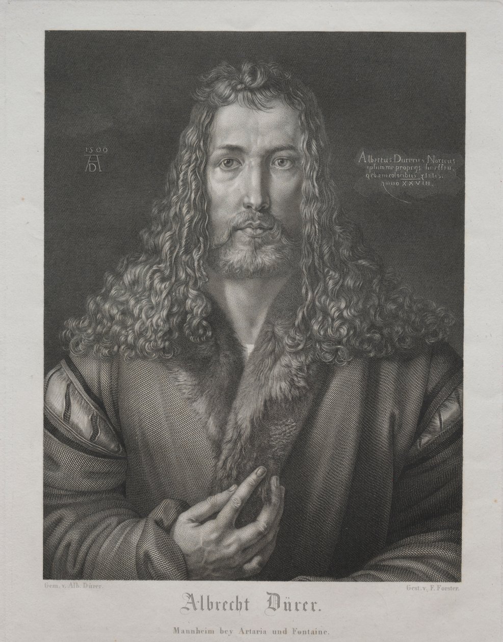 阿尔布雷希特-丢勒（Albrecht Dürer）。 作者 弗朗索瓦·福斯特