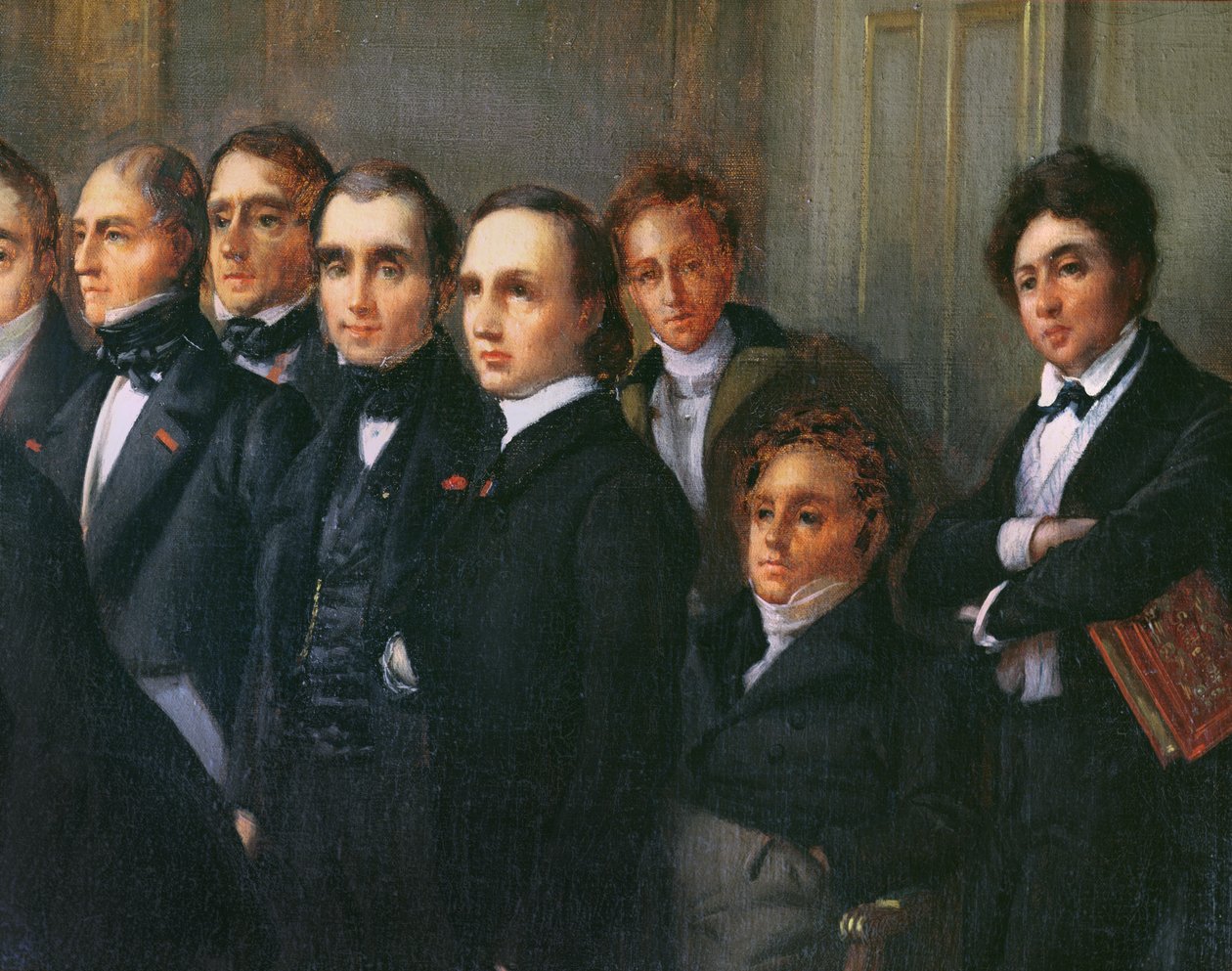 1828年5月26日在Comedie Francaise门厅讲座（详情） 作者 弗朗索瓦·约瑟夫·海姆