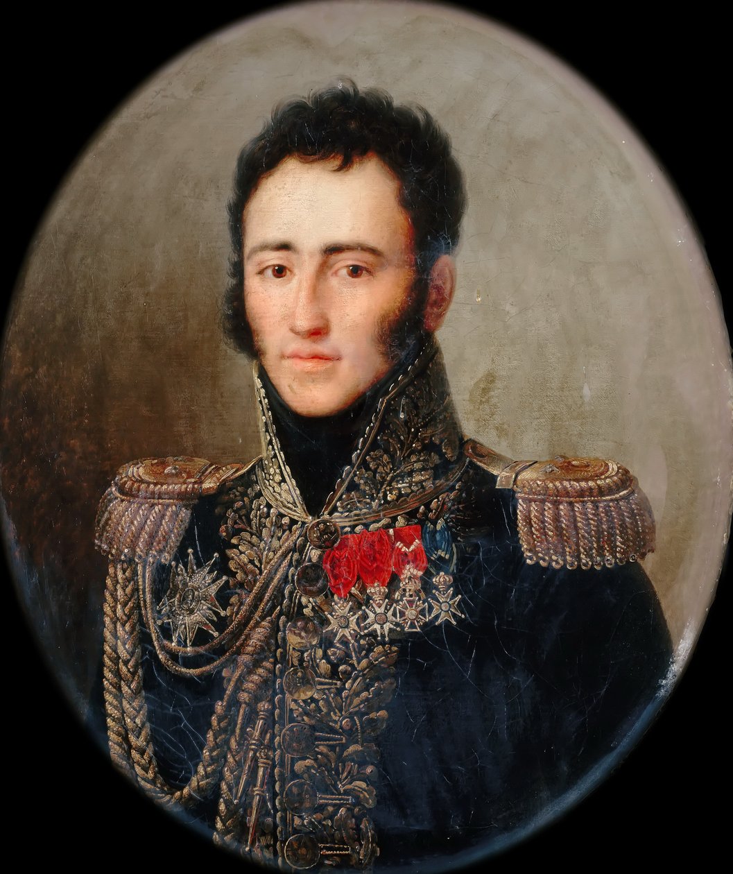 埃德蒙-德-塔利兰-佩里戈尔将军 1787-1872年 作者 弗朗索瓦·约瑟夫·金森
