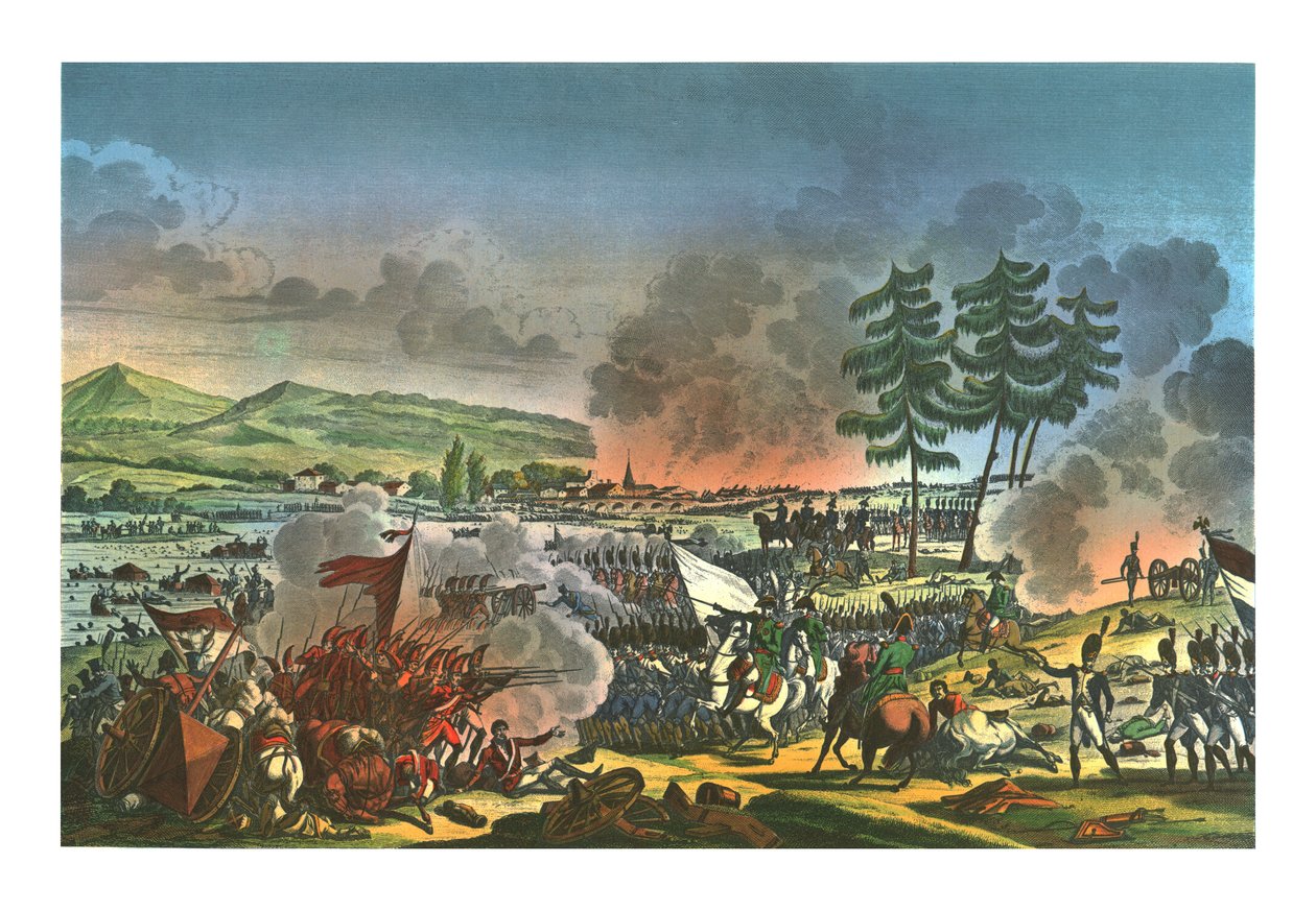 弗里德兰战役，1807年6月14日，c1850 作者 弗朗索瓦·皮格特