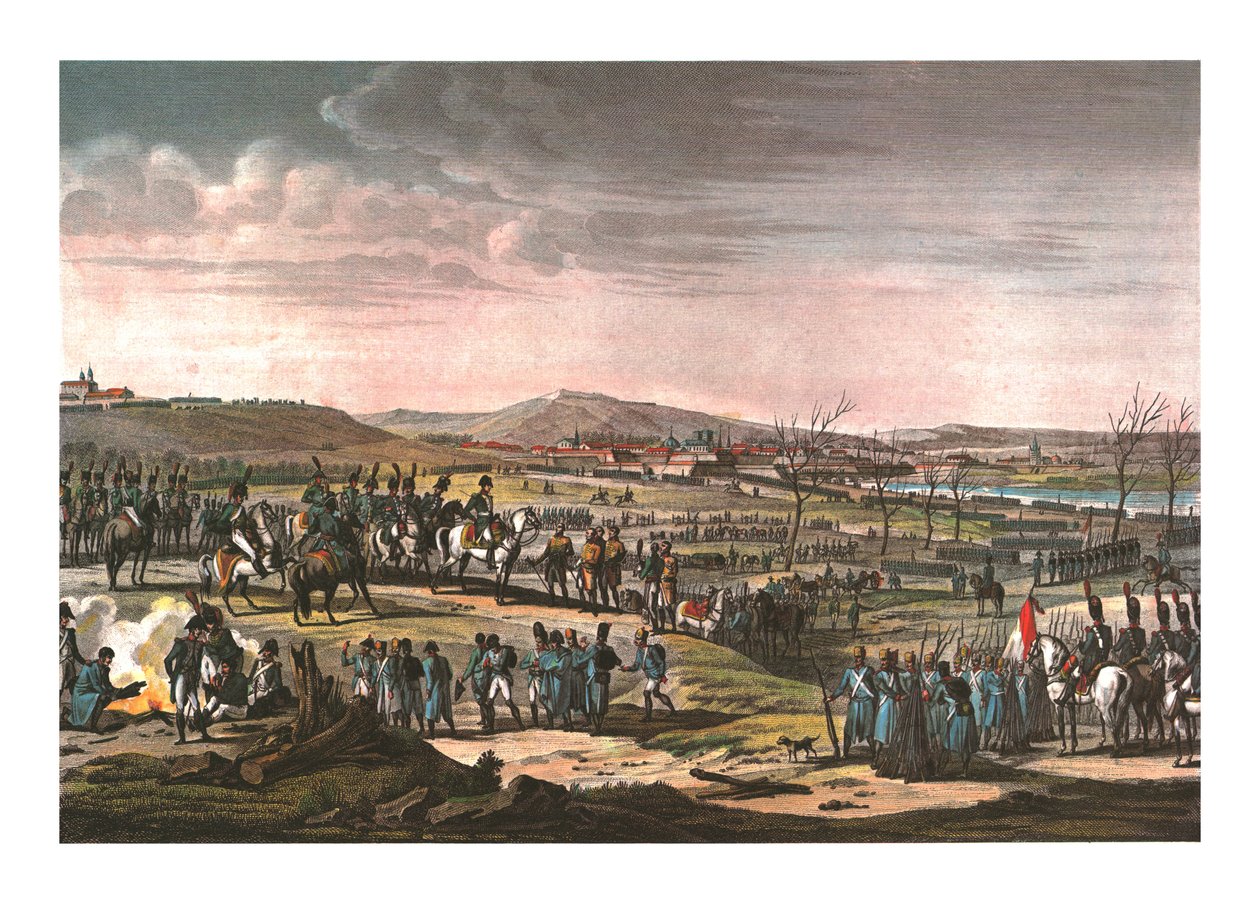 乌尔姆的占领，1805年10月17日，c1850 作者 弗朗索瓦·皮格特