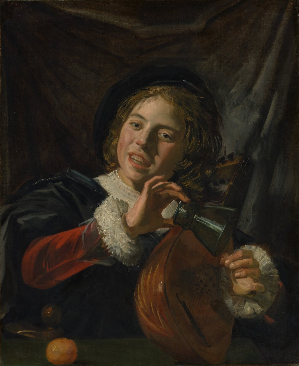 琵琶的男孩 作者 弗兰斯·哈尔斯（Frans Hals）