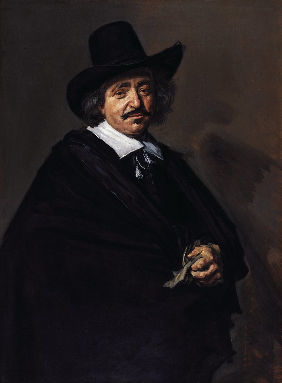 一个男人的肖像 作者 弗兰斯·哈尔斯（Frans Hals）