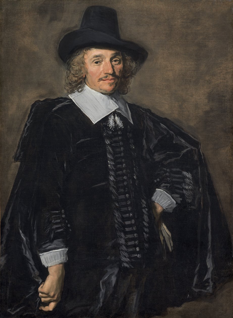 一个男人的肖像 作者 弗兰斯·哈尔斯（Frans Hals）