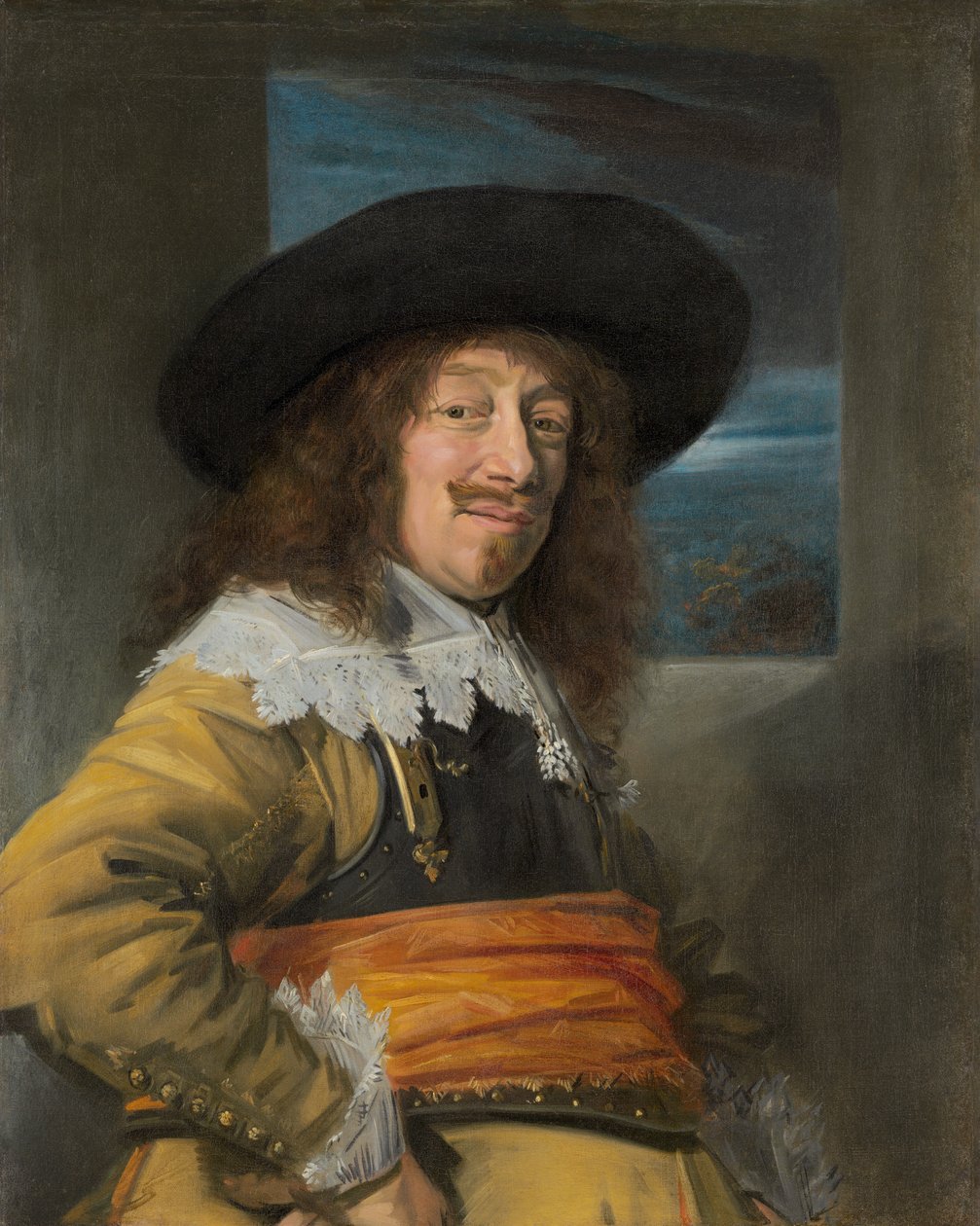 哈勒姆公民卫队成员的肖像 作者 弗兰斯·哈尔斯（Frans Hals）